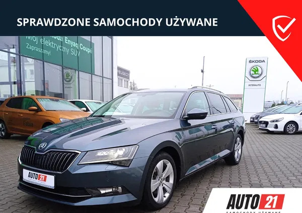 skoda superb Skoda Superb cena 89900 przebieg: 108735, rok produkcji 2019 z Łeba